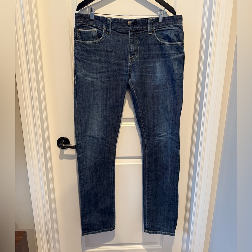 Fidelity Men's Dark Blue Slim Jeans